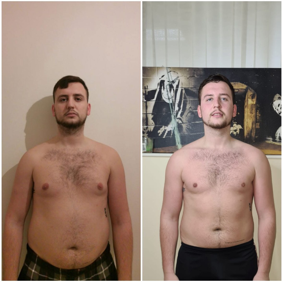 Rebirth member before and after